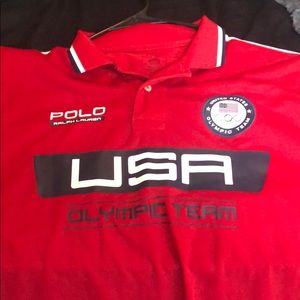 POLO EXCLUSIVE USA OLYMPIC TEAM COLAR SHIRT
